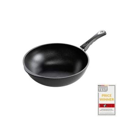 Image of AMT Gastroguss The World&#039;S [...] Extra Large Wok Non Induction, Diameter 32 cm, Height 10 cast Aluminium, Lotan® Stick Coating, AMZN 1032S E