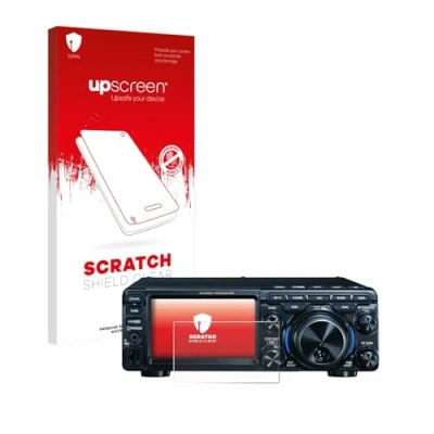 Image of upscreen Scratch Shield Screen Protector compatible with Yaesu FT 710 HD Clear, Anti Fingerprint