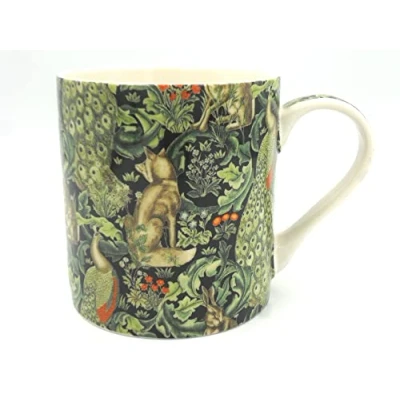 Image of Abbeydale Collection Jumbo China Mug in William Morris Woodland Tapestry Design