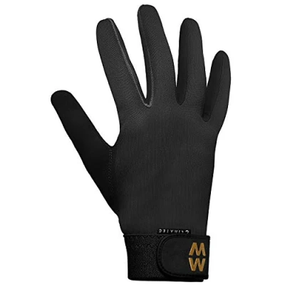 Image of 1 Pair Black Macwet Long Climatec Sports Gloves Unisex 7.5