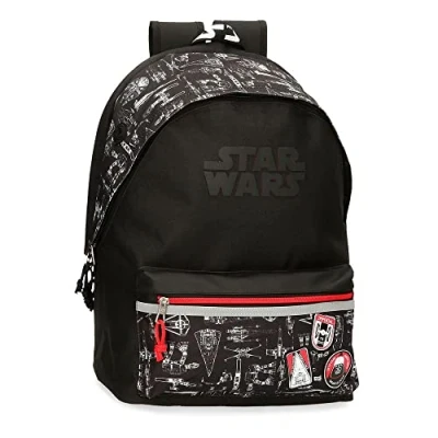 Image of Star Wars Space Mission Double Compartment Laptop Backpack, black, School backpack