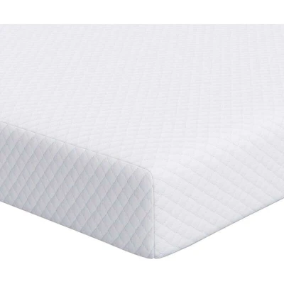 Image of Mattress Pads White 100 x 200 cm 100% polyester jacquard fabric Vidaxl