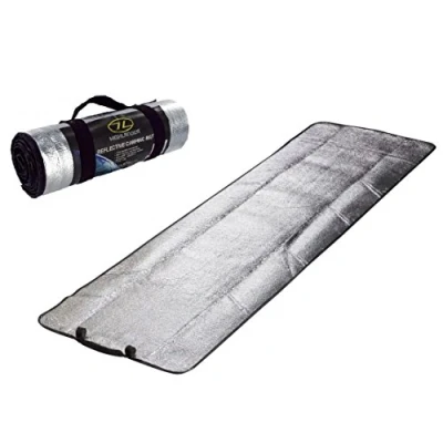 Image of HIGHLANDER ALUMINIUM FOIL CAMPING SLEEPING MAT ROLL PAD