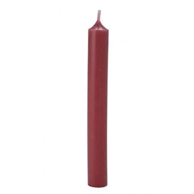 Image of Kerzenfarm Hahn 25 Taper Candles Dyed Antique Pink 18 cm / 2.2