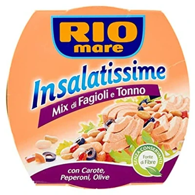 Image of 3 x Rio Mare Insalatissime fagioli e tonno mix of beans and tuna (2 160 g)