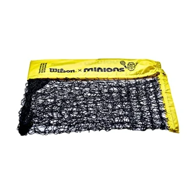 Image of Wilson Tennis Net, Minions Theme, 5.5 m long, Incl. carrying bag, Nylon, Yellow