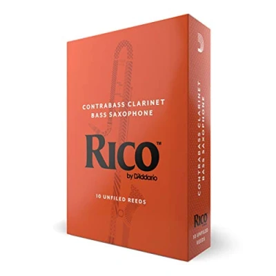 Image of Rico 3.0 Strength Reeds for Contrabass Clarinet (Pack of 10)