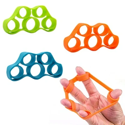 Image of Hand Grip Strengthener, 3 Pack Finger Strengthener Forearm Exerciser Strength Training Strengtheners for Muscle Sports, Stress Relief, Increase Strength, Rock Climbing &amp; Injury Recovery