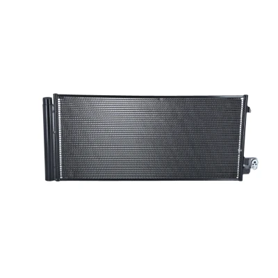 Image of 5A54519, 64535A54519, 64536805346, 6805346 Condenser NRF 350596 with dryer, seal ring 11,8mm 8,8mm 655mm