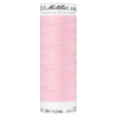 Image of Mettler Seraflex Elastic Sewing Thread 130 m Pink Colour 82