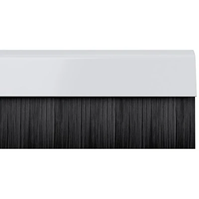 Image of STORMGUARD, White 02SR0200838W Bottom of The Door Brush Seal Draught Excluder, 838mm