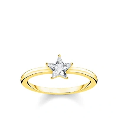 Image of THOMAS SABO Women Vermeil Ring TR2270 414 14 52