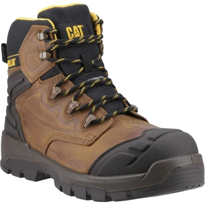 Image of Caterpillar Striver Xl 6 Mens Safety Boots Brown 8 UK