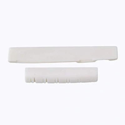 Image of BQLZR Bone Bridge Saddle and Nut For 12 String Acoustic Guitar