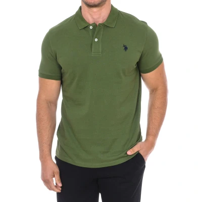 Image of U.S. POLO Mens Short sleeve 67940 men Green Size Large