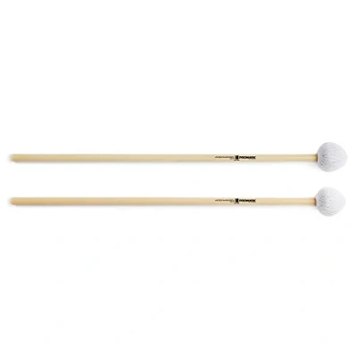 Image of Promark Andrew Markworth AM7R Hard Vibraphone Mallet Rattan