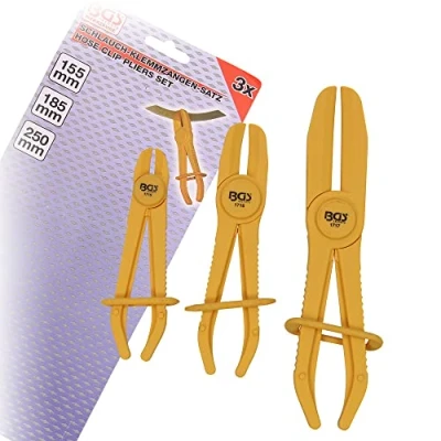 Image of BGS 1815 Hose Clamp Pliers Set 155 255 mm 3 pcs.