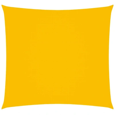 Image of vidaXL Sunshade Sail Oxford Fabric Square 6x6 m Yellow