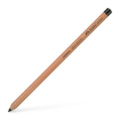 Image of Faber Castell PITT Pencil, Pastel, Black 199, Single