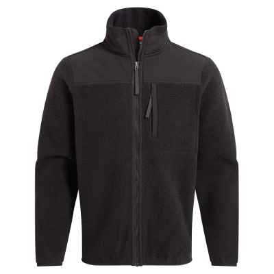 Image of Craghoppers Mens Morley Fleece Work Jacket (Black) Size Medium