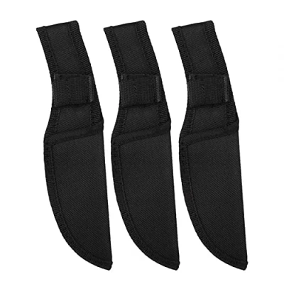Image of DONGKER 3Pcs Knife Sheath,Nylon Pouch W/Belt Loop Case for Trapper Small (Knives Not Included)