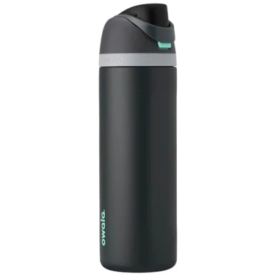Image of Owala FreeSip Insulated Stainless Steel Water Bottle with Straw for Sports and Travel, Leak Proof, BPA Free, 700ml, Foggy Tide