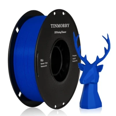 Image of Filament 1.75 PLA, TINMORRY 3D Printer Filament, PLA mm 1 kg Spool, Royal Blue