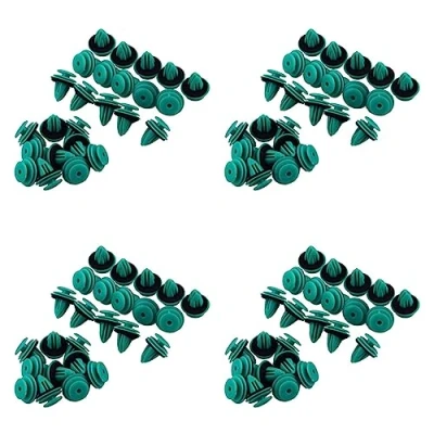 Image of Potadak 100 Pieces Nylon Retainer Clips Panel Trim for 90467 10188
