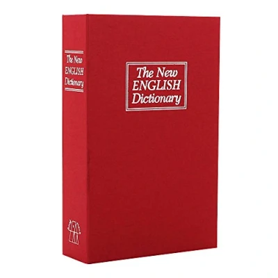 Image of Rottner 5337 Book Case English Dictionary Diversion Safe Key Locking