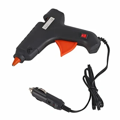 Image of ciciglow Hot Glue Gun High Temp, 12V 40W Electric Melt for Courtyard Christmas Tree Decoration/Gifts Wood, Plastic, Carton, Glass, Ceramic