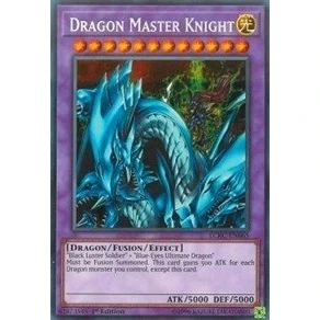 Image of Dragon Master Knight LCKC EN065 Secret Rare 1st Edition Legendary Collection Kaiba Mega Pack (1st Edition)