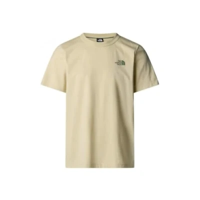 Image of The North Face Cartoon LOGO Relaxed TEE Print Tshirt, Men&#039;s, Size: XS, Gravel