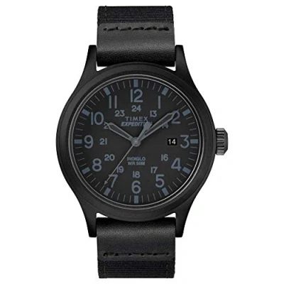 Image of Timex Expedition Scout Men&#039;s 40 Mm Fabric Strap Watch TW4B14200