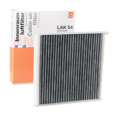 Image of 76888036 Pollen Filter MAHLE ORIGINAL LAK 54 Activated Carbon 273,0, 277,0mm 242, 248mm 25,0, 43,0mm VOLVO: XC90 I, V70 2, S60 I