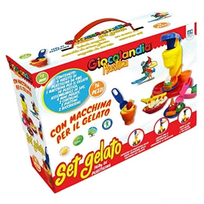 Image of MCM GL0011 Gelato plastilina plasticine ice Cream Set 16 pcs, Multicolour