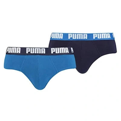 Image of PUMA Men&#039;s BRIEF, True Blue, L (pack of 2)