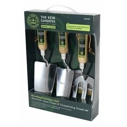 Image of Spear &amp; Jackson 3056KEW Kew Gardens Neverbend Stainless 3 Piece Gift Set