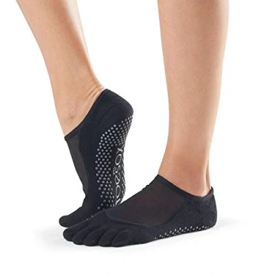 Image of Toesox FT Luna Grip Socks, Black, S