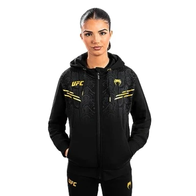 Image of Venum Women&#039;s UFC Adrenaline Sweatshirt, Champion, L Black/Gold