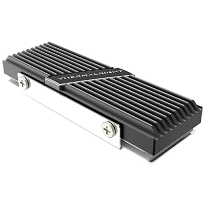 Image of Thermalright TR M.2 2280 TYPE A B heatsink for SSD Cooling Cooler, Aluminum, with 2 Thermal Conductivity, Desktop High Performance Black