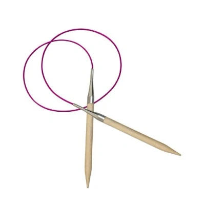 Image of KnitPro KP35342 100 cm x 6 mm Basix Fixed Circular Needles, Birch