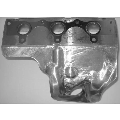 Image of 1601420280, A1601420280 Exhaust Manifold Gasket ELRING 152.640 with heat shield SMART: City Coupe, Fortwo I Coupe