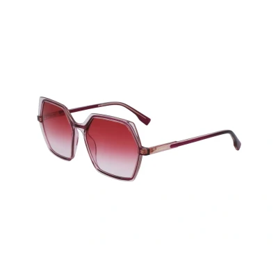Image of Sunglasses Karl lagerfeld Kl6143s col. 650 Donna Squadrata Rosa