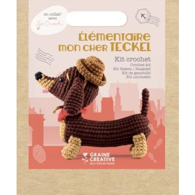 Image of GRAINE CREATIVE My Amigurumi Crochet Plush Box Dachshund