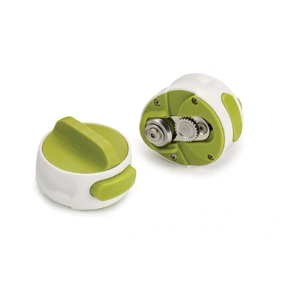 Image of Joseph Can Do Compact Opener, Tin Opener with automatic grip, White/Green, 36