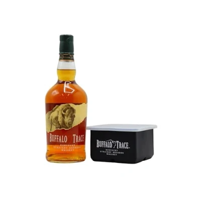 Image of Buffalo Trace Ice Mould &amp; Kentucky Straight Bourbon Whiskey 70cl 40% ABV