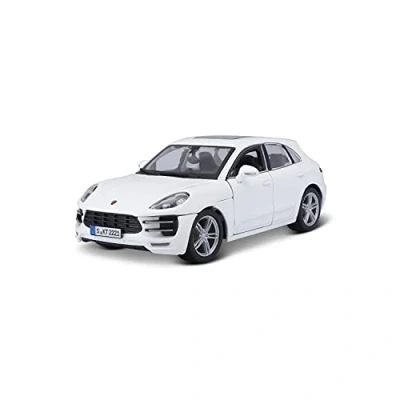 Image of Bburago 18 21077W Porsche 1:24 Scale Model car, White