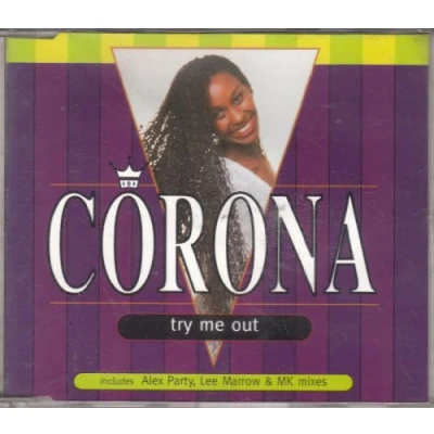 Image of Corona Try Me Out 1995 UK CD single YZ955CD