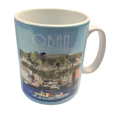 Image of FANCYTHAT and SCIFI PLANET Oban Picture Mug