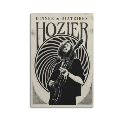 Image of Szzmyo Hozier Poster Decorative Painting Modern Aesthetic Canvas Bedroom Art Living Room Decoration 12x18inch(30x45cm) Unframe Style